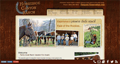 Desktop Screenshot of horseshoecanyonduderanch.com